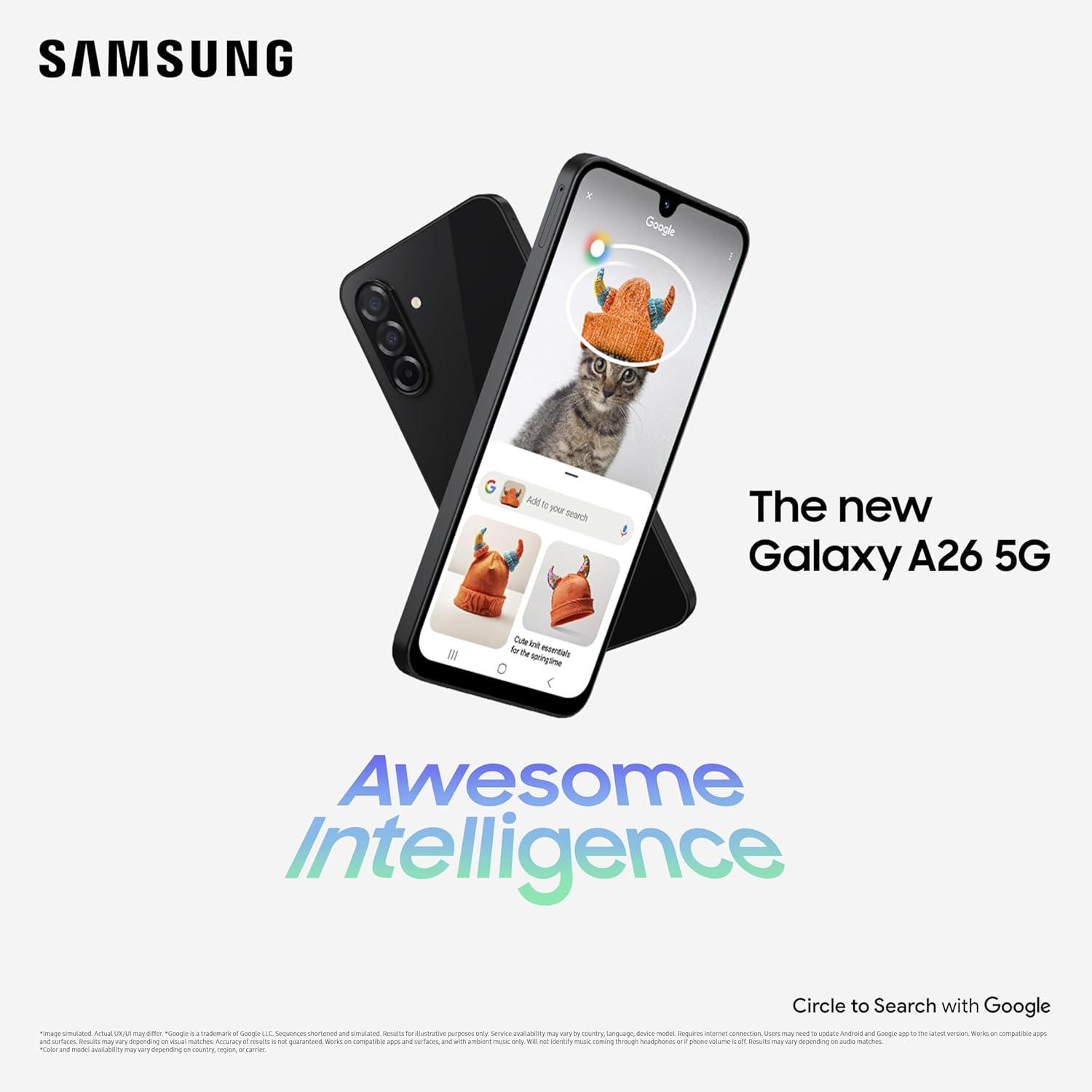 Samsung Galaxy A26 5G, 256 GB, 8 GB RAM, 6.7 Samsung Galaxy A26 5G, 256 GB, 8 GB RAM, 6.7